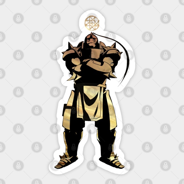 Alphonse Elric - Fullmetal Alchemist Brotherhood Sticker by Blason